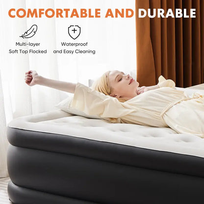 Inflatable Mattress Airbed with Built-in