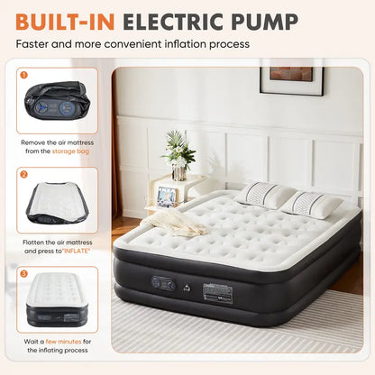 Inflatable Mattress Airbed with Built-in