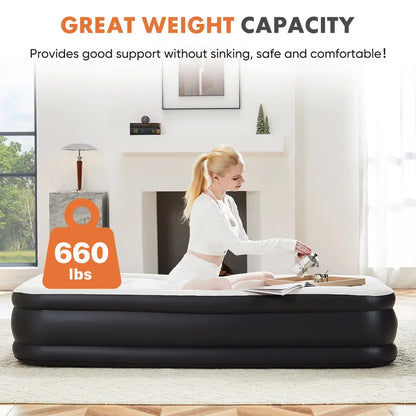 Inflatable Mattress Airbed with Built-in